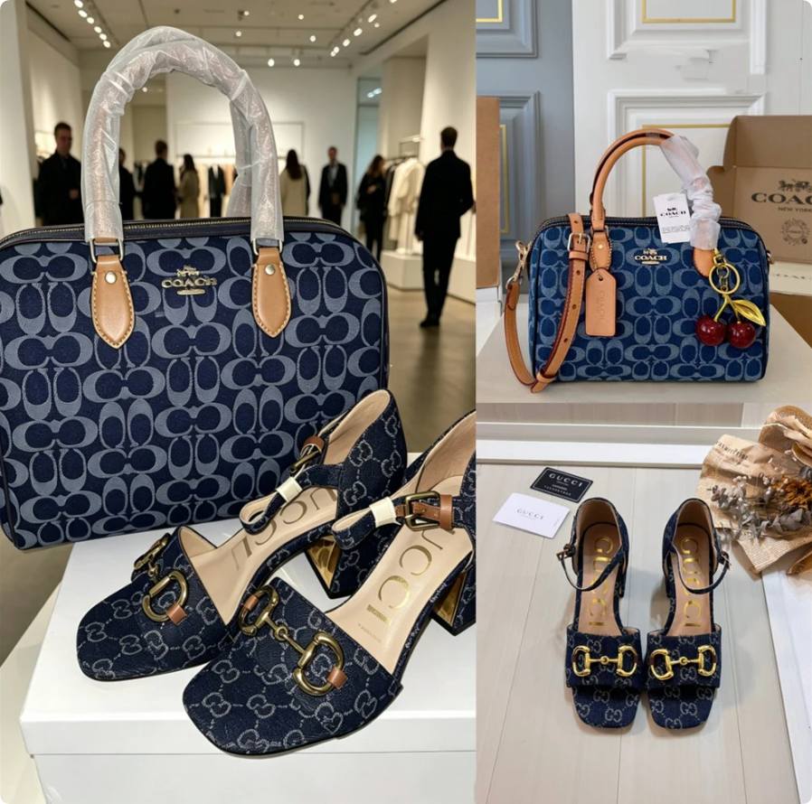 High quality sandals & shoulder bag free shipping GUI