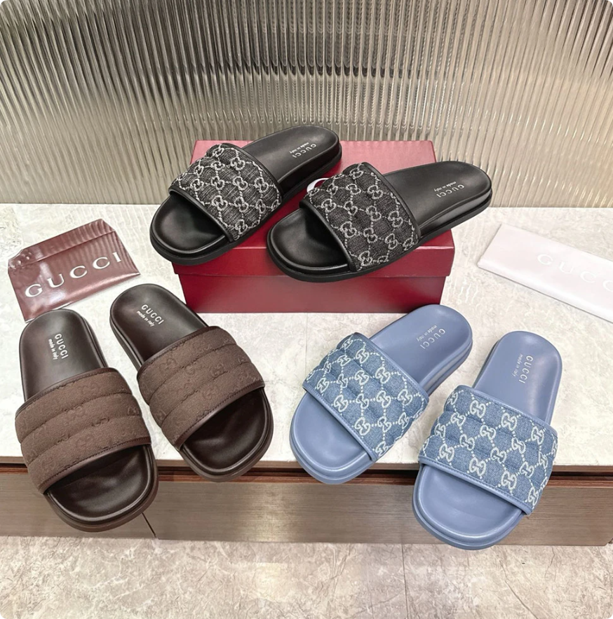 High quality couple slippers size:5-12 with box GUI