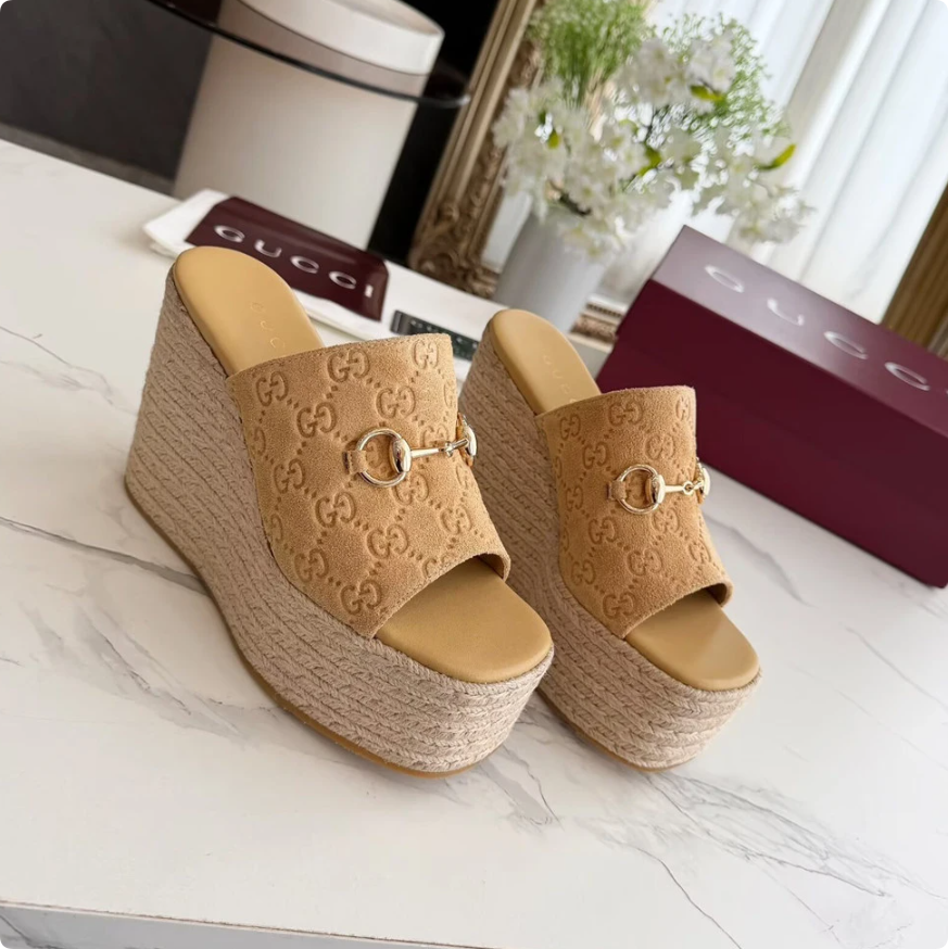 High quality slippers & shoulder bag set free shipping GUI