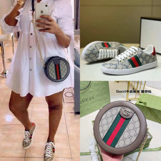 High quality casual sneaker & shoulder bag free shipping GUI